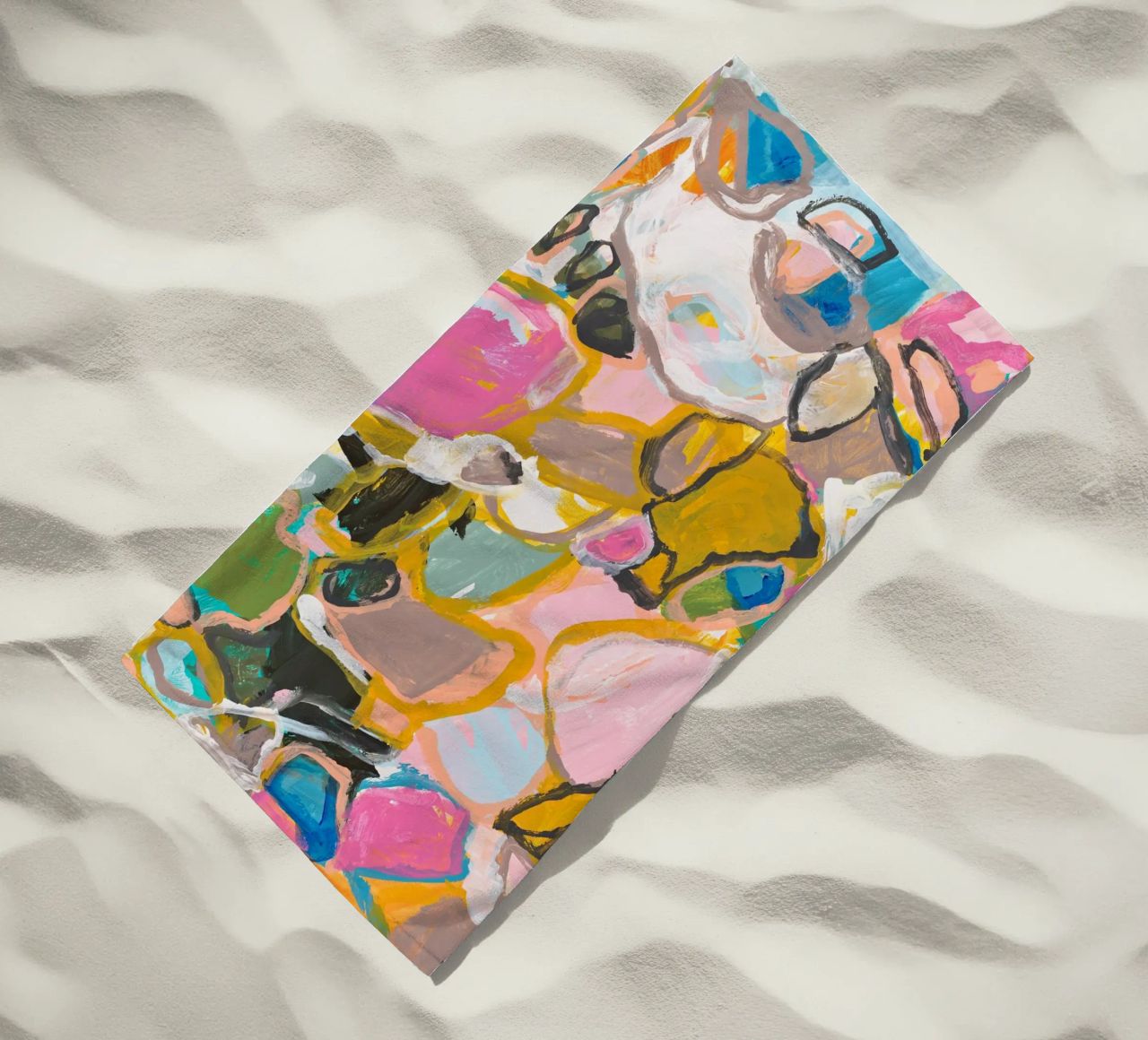 Marisol Evora - Paces where we go beach towel by The Artcircle