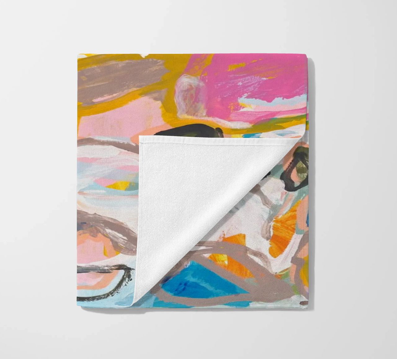 Marisol Evora - Paces where we go beach towel by The Artcircle