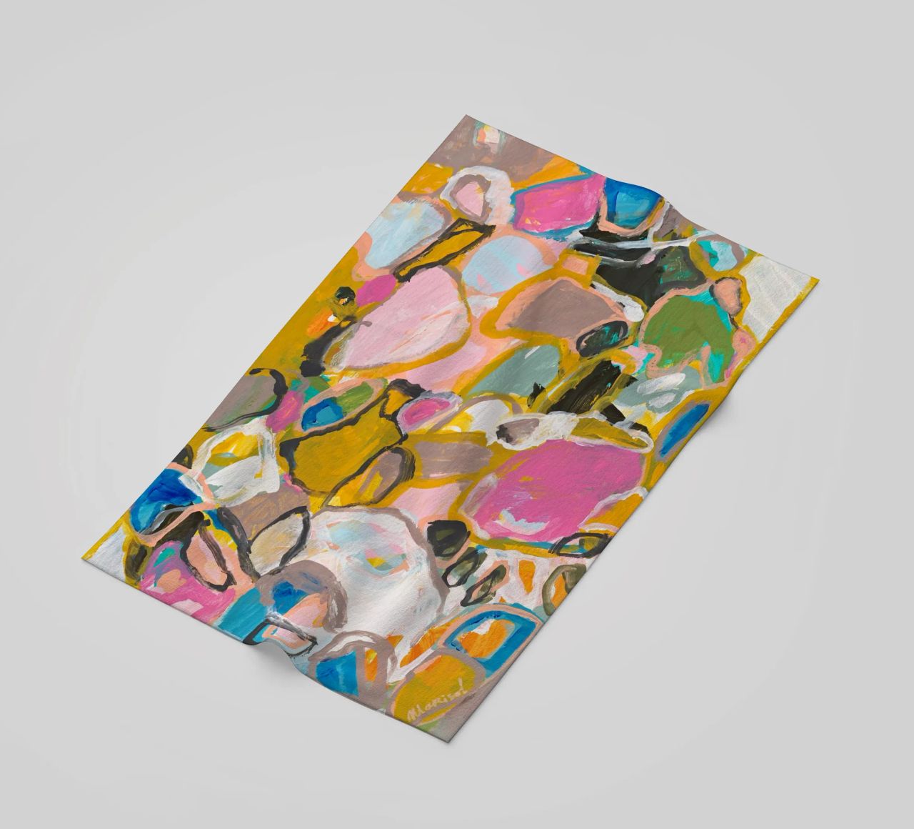 Marisol Evora - Paces where we go beach towel by The Artcircle