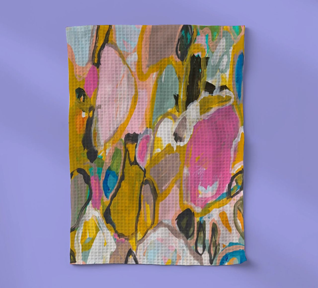 Marisol Evora - Paces where we go tea towel by The Artcircle