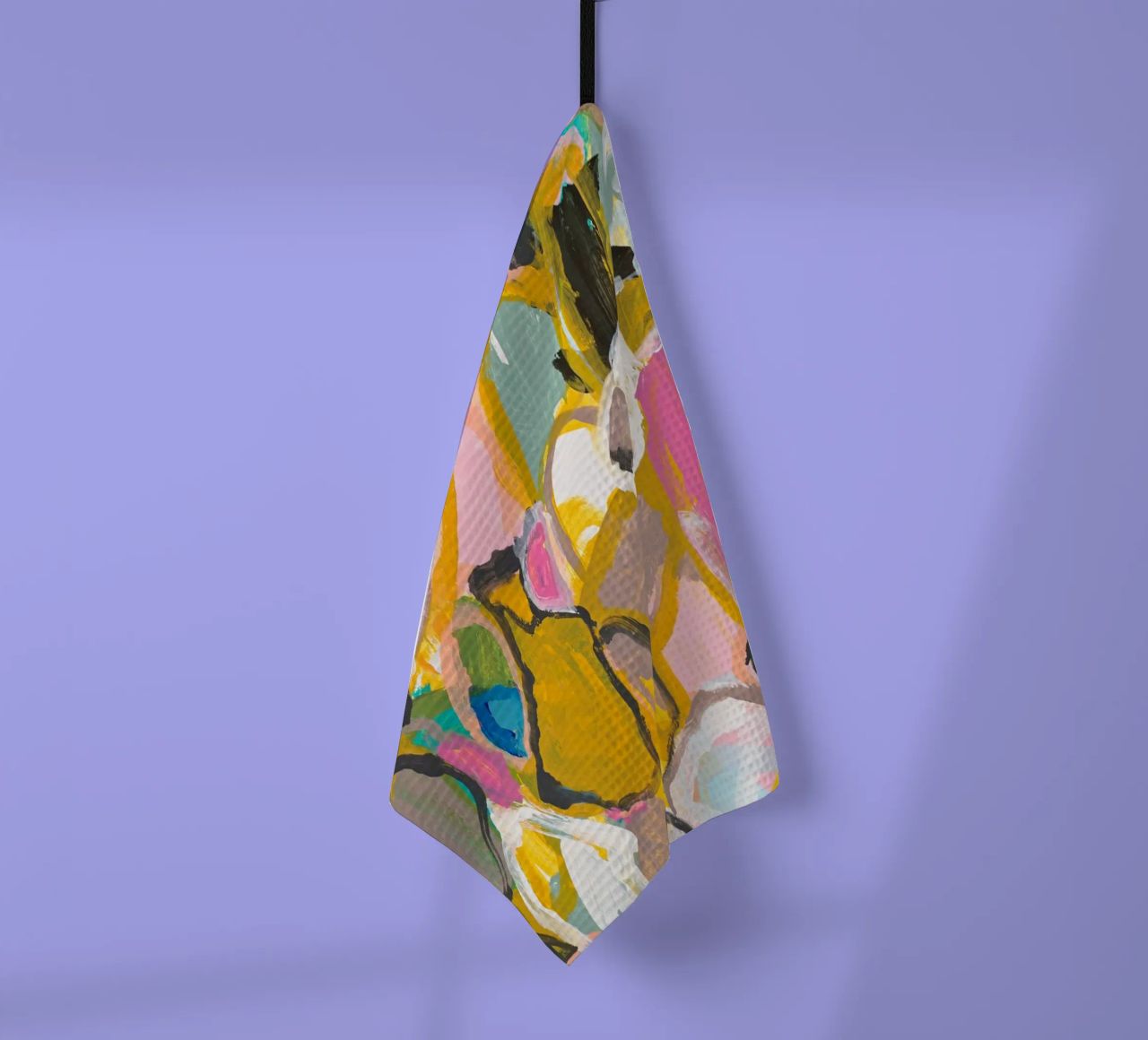Marisol Evora - Paces where we go tea towel by The Artcircle