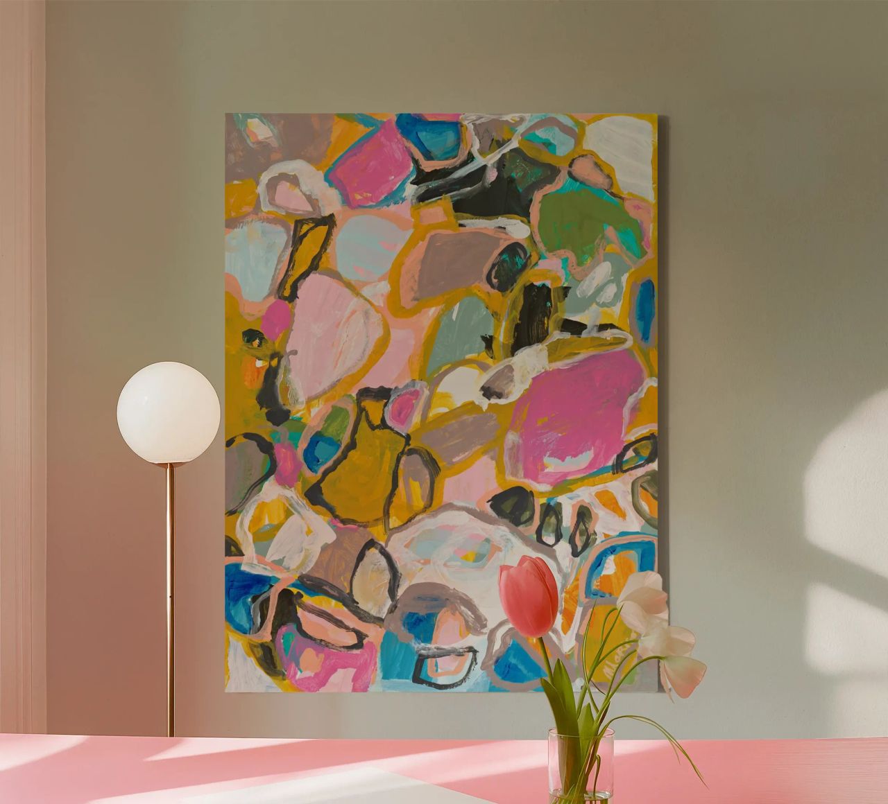 Marisol Evora - Paces where we go canvas by The Artcircle