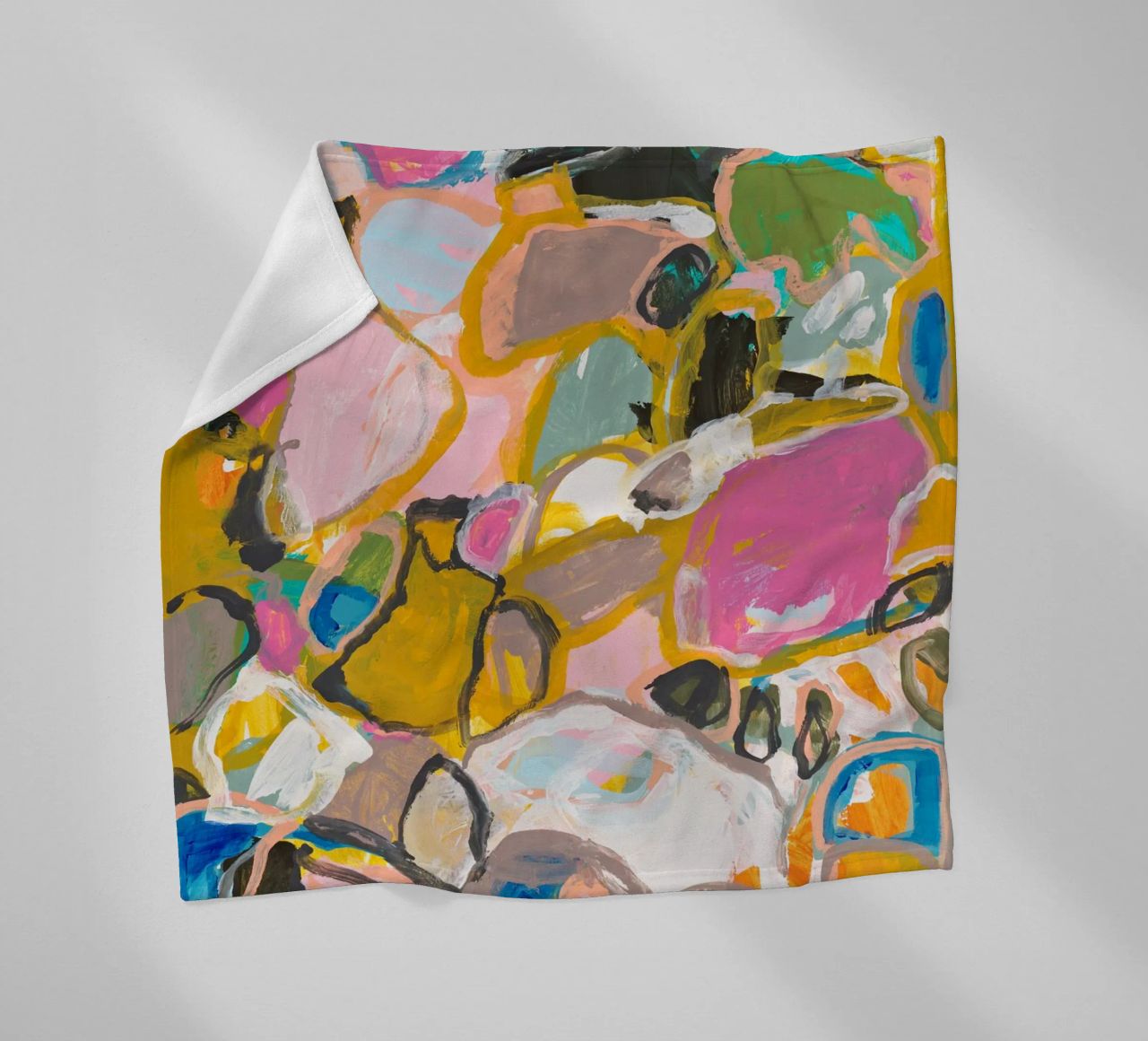 Marisol Evora - Paces where we go fleece blanket by The Artcircle