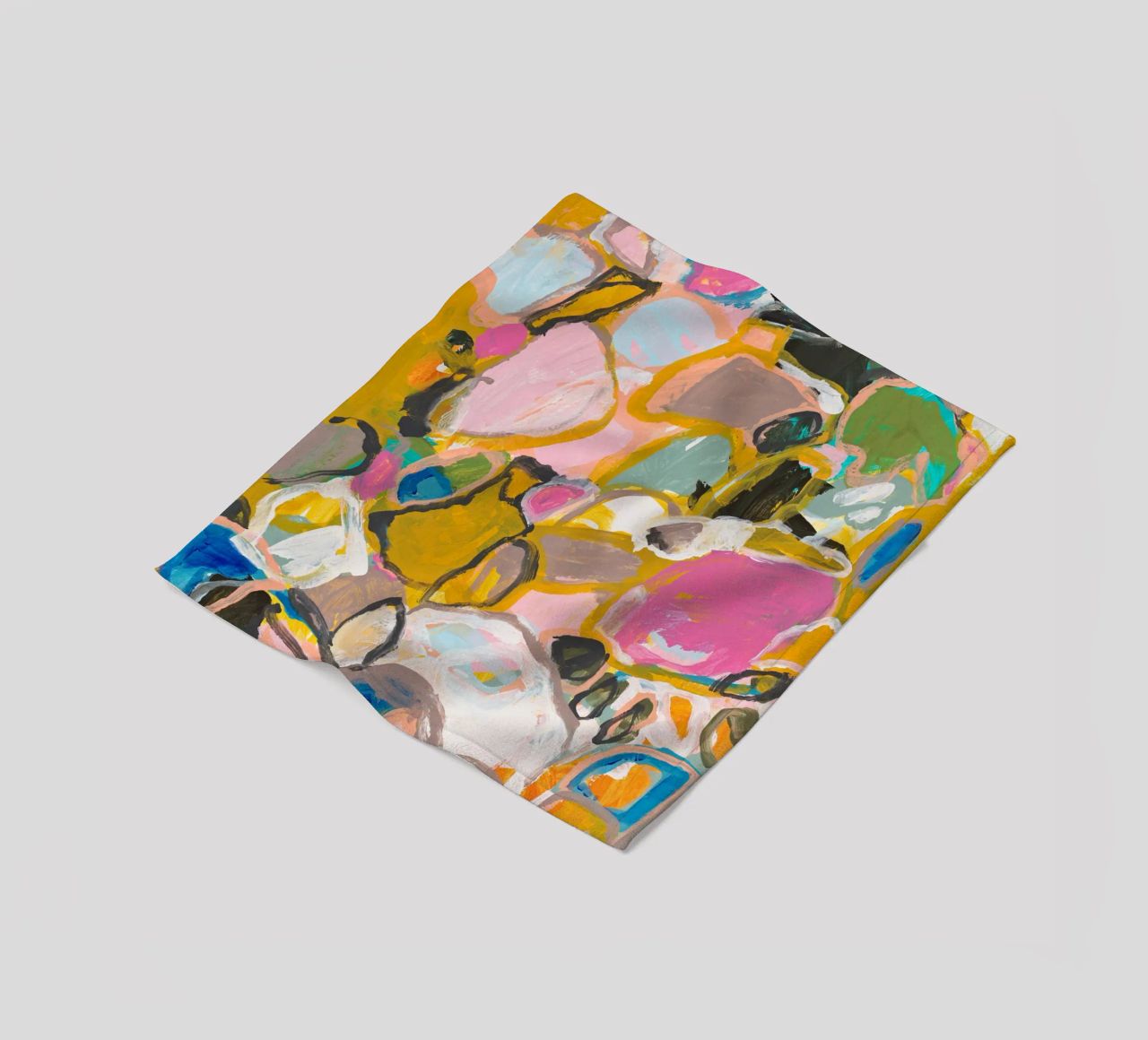 Marisol Evora - Paces where we go fleece blanket by The Artcircle