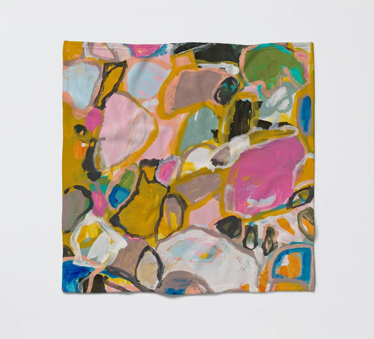 Marisol Evora - Paces where we go fleece blanket by The Artcircle