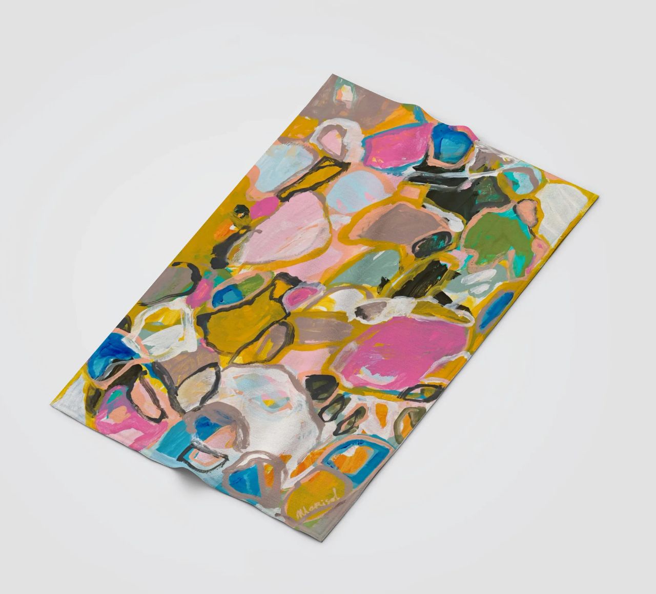 Marisol Evora - Paces where we go fleece blanket by The Artcircle