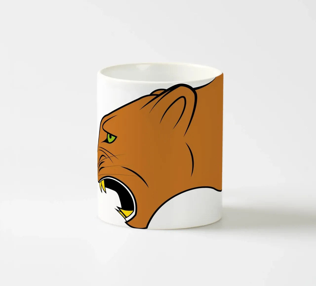 Puma tazza in ceramica da Piccola Serenata