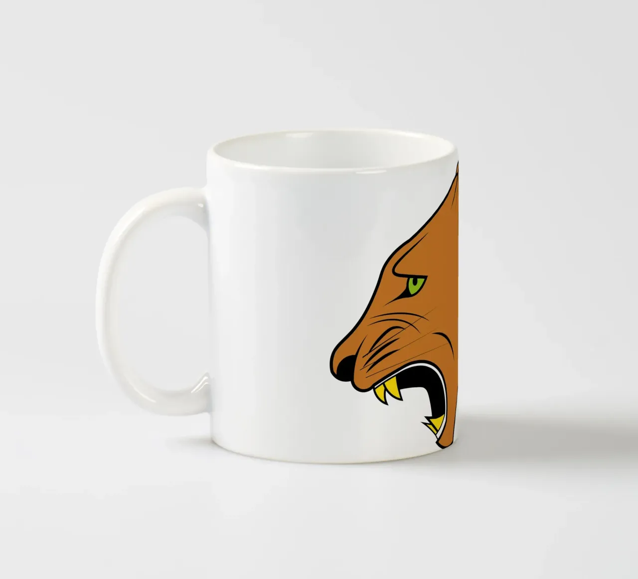 Puma tazza in ceramica da Piccola Serenata