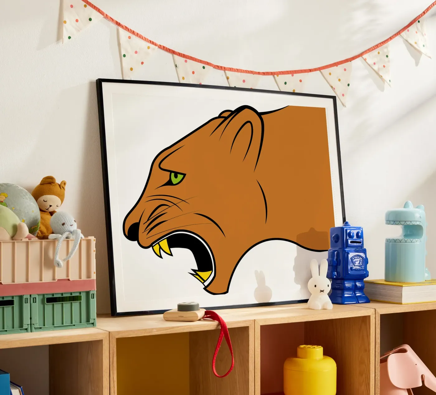 Puma Poster von Piccola Serenata