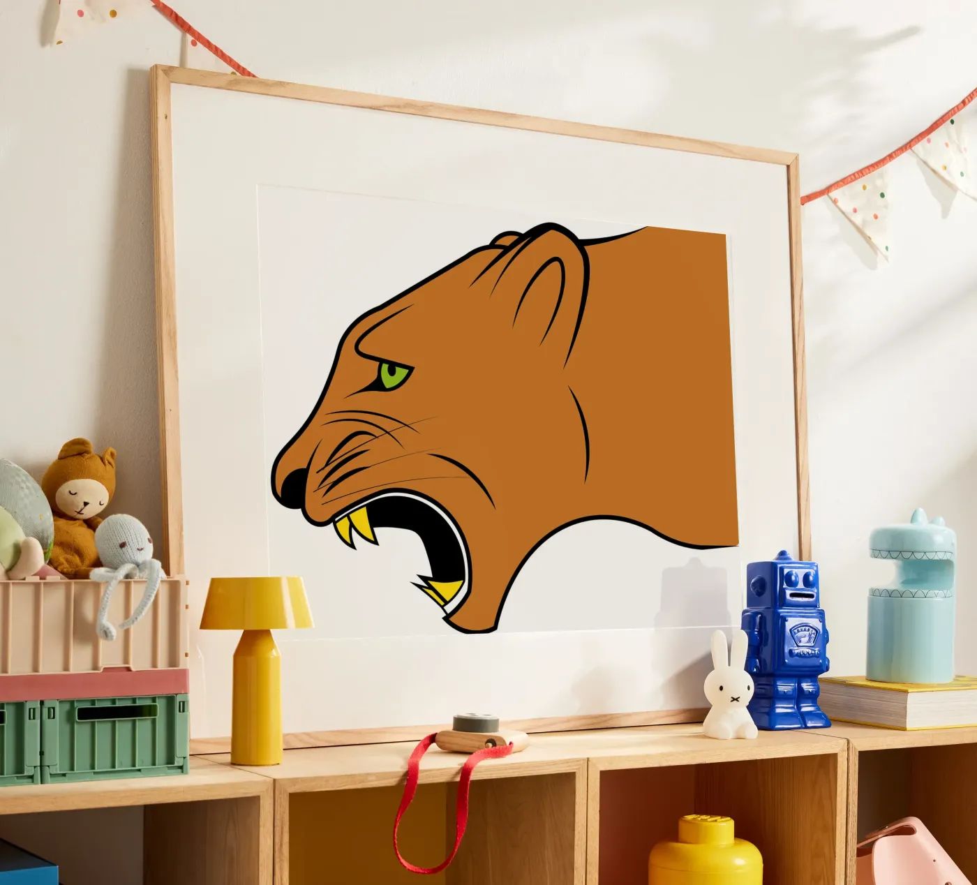 Puma Poster von Piccola Serenata