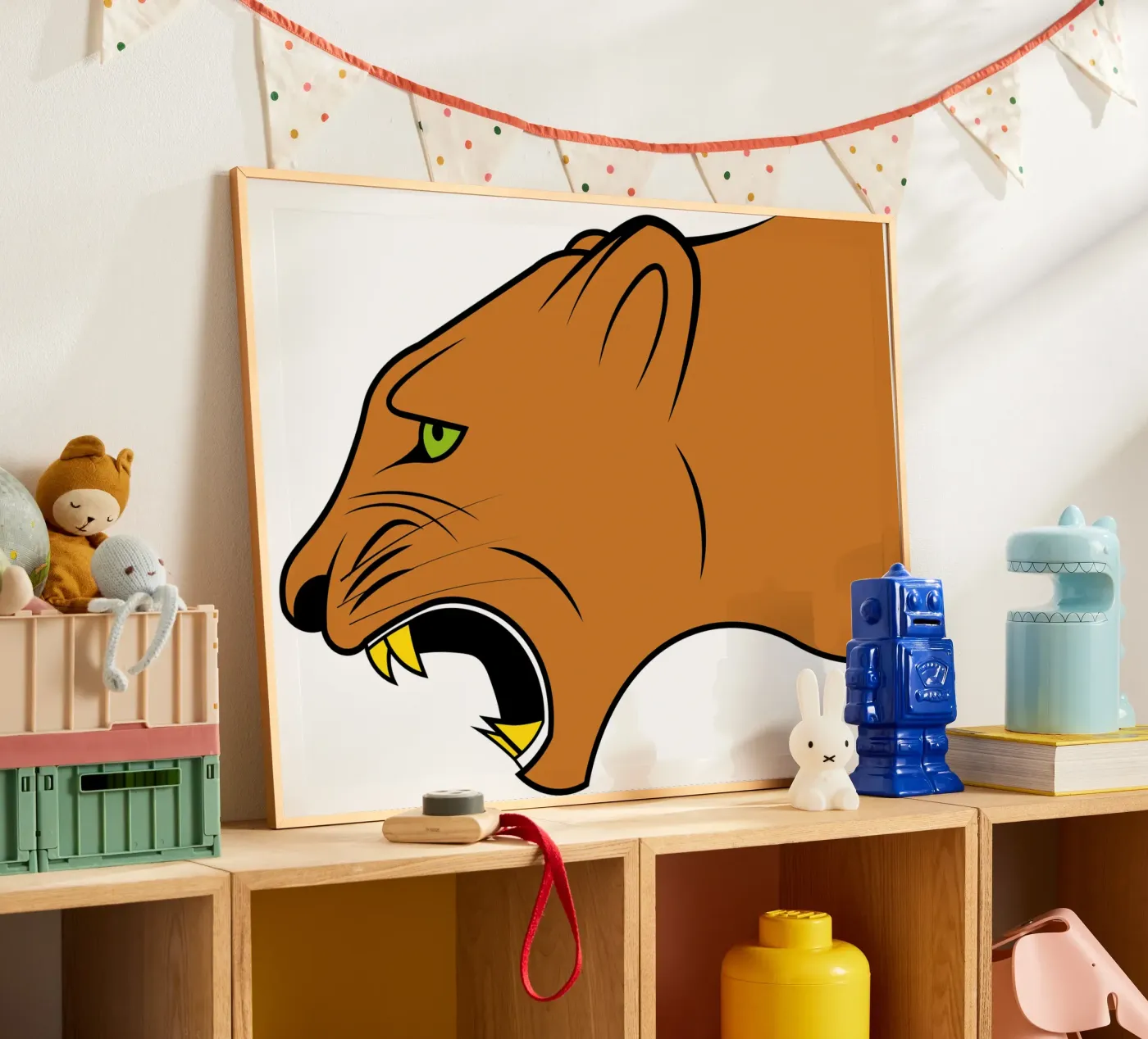 Puma Poster von Piccola Serenata