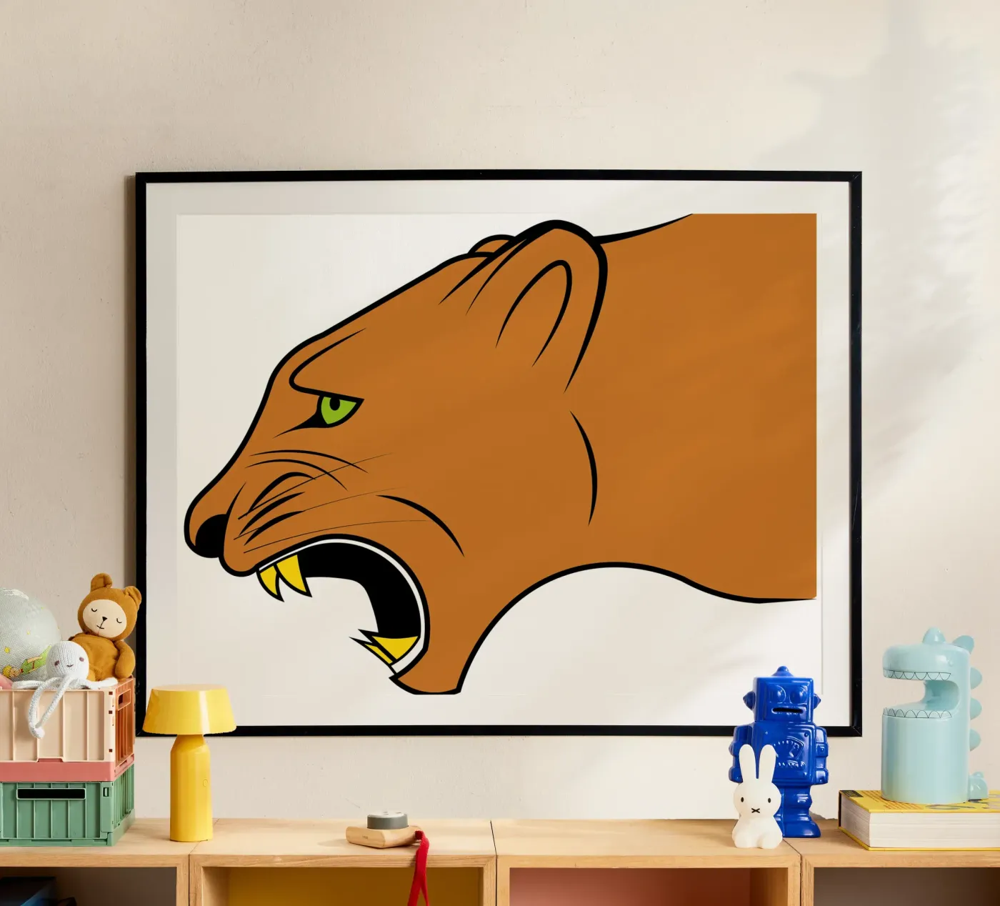 Puma Poster von Piccola Serenata
