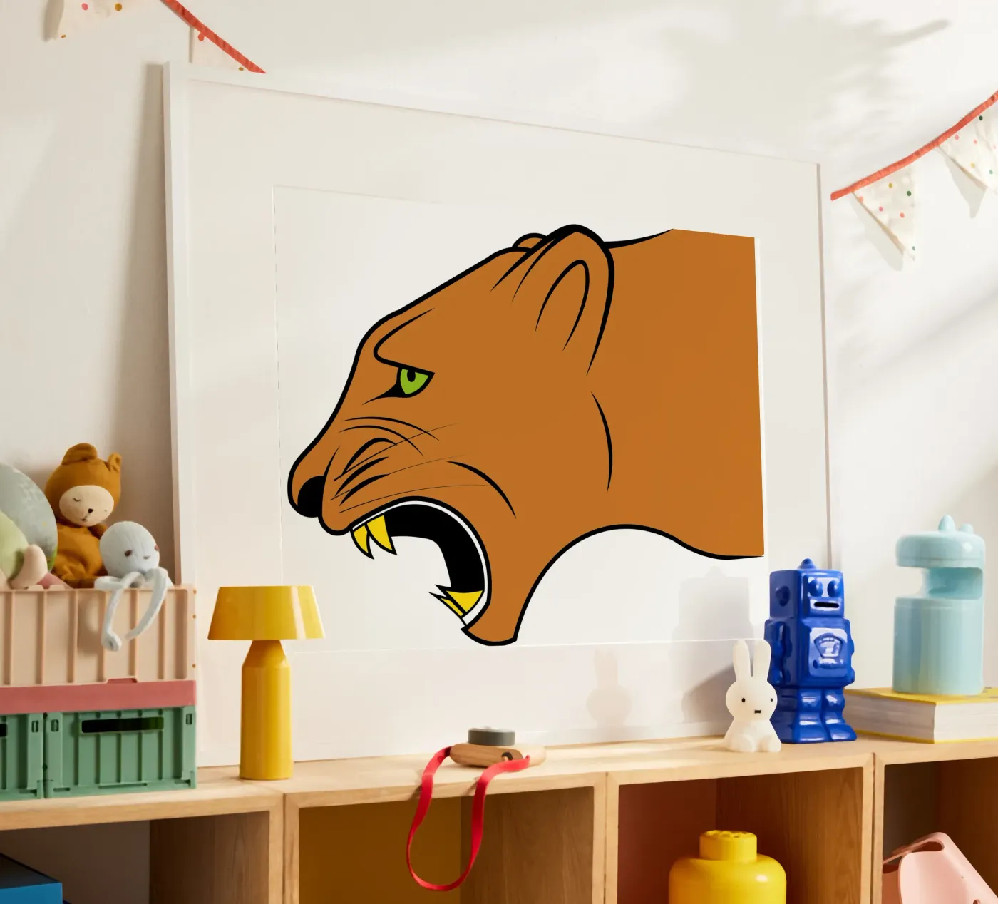 Puma Poster von Piccola Serenata