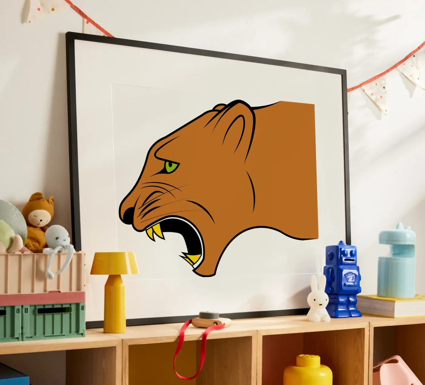 Puma Poster von Piccola Serenata