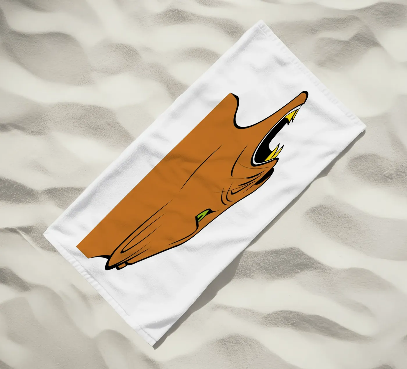 Puma strandhanddoek van Piccola Serenata