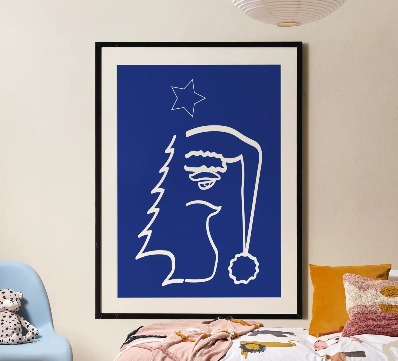 Blue Christmas poster da Piccola Serenata