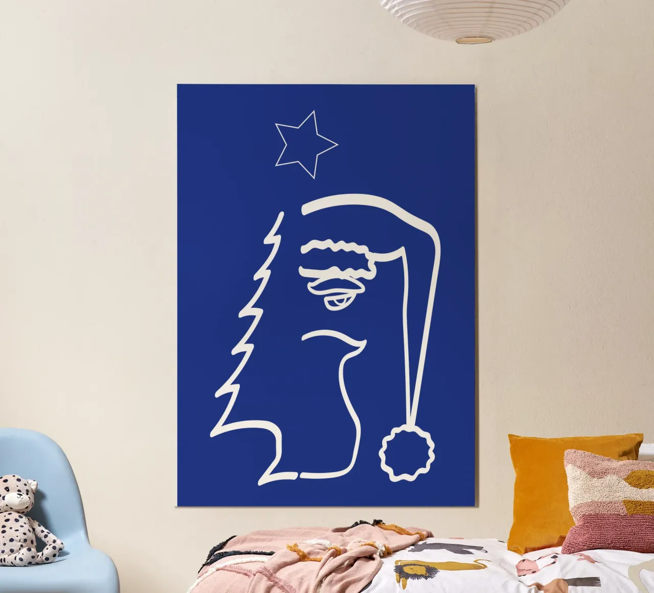 Blue Christmas poster da Piccola Serenata