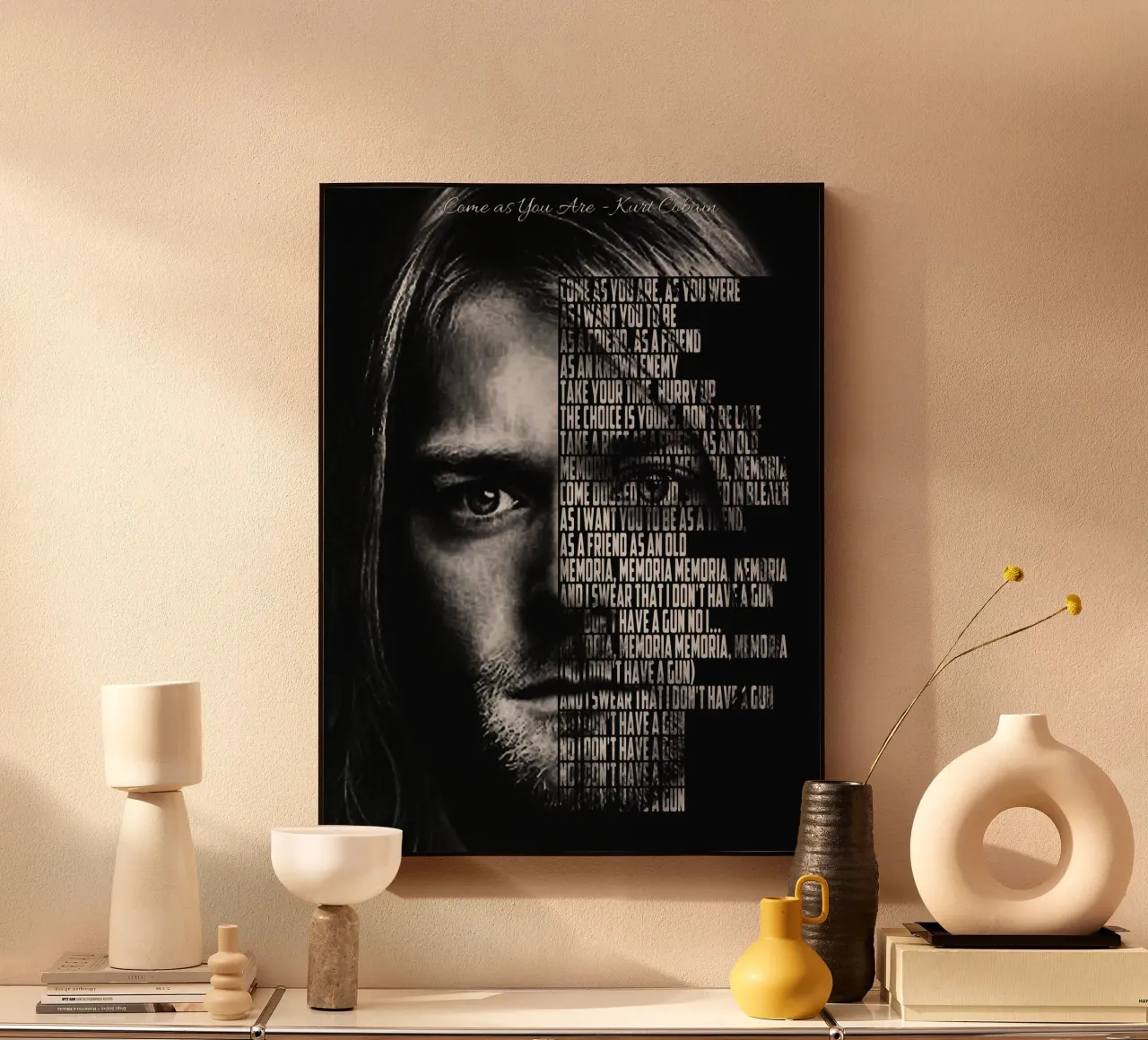 Come as You Are plexiglass da Gunawan Rb