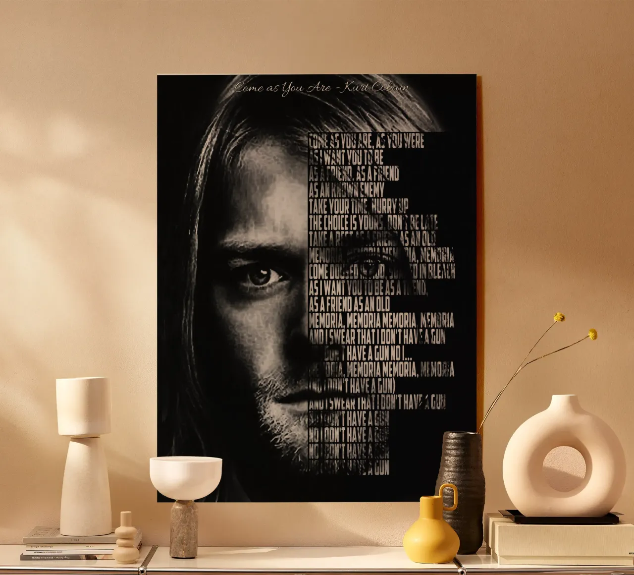 Come as You Are plexiglass da Gunawan Rb