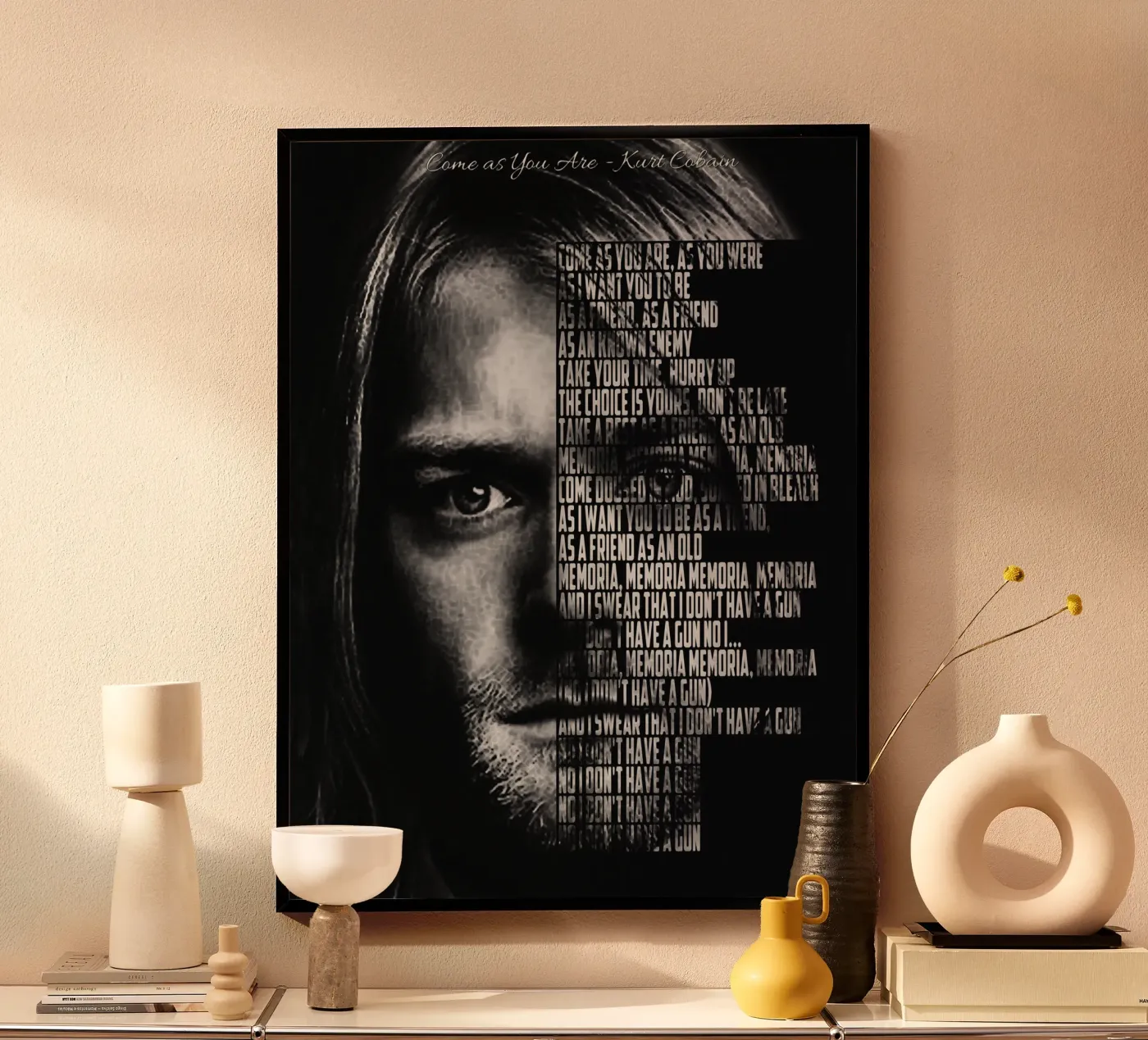 Vieni come sei poster da Gunawan Rb