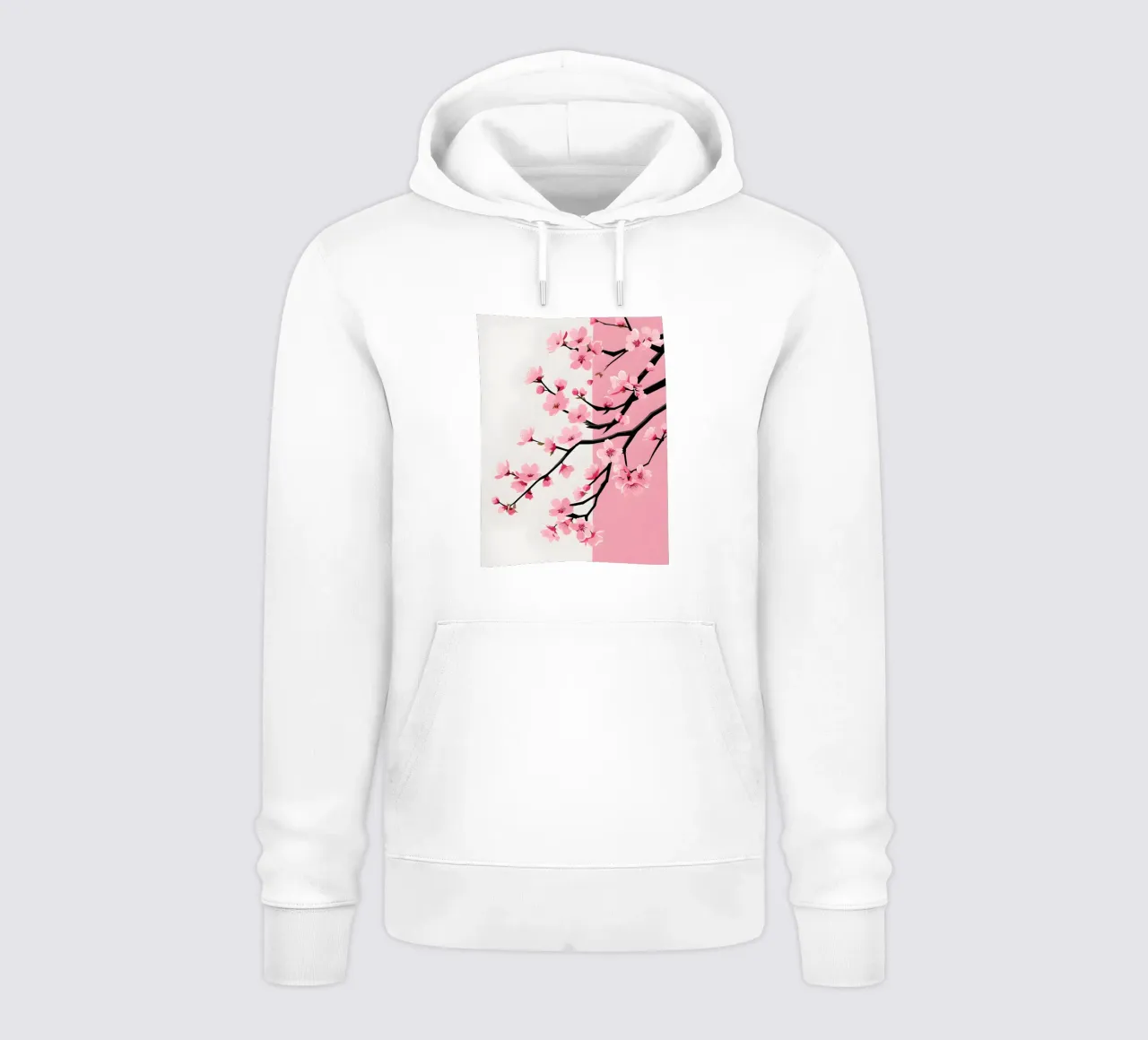 Ramo dei ciliegi in fiore felpa con cappuccio da Botanical Gallery