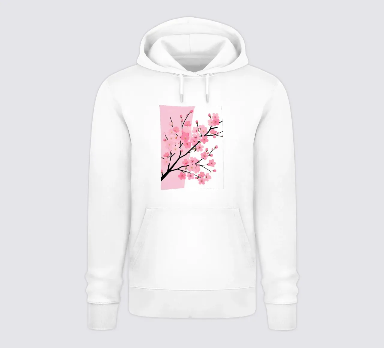 Ramo dei ciliegi in fiore felpa con cappuccio da Botanical Gallery