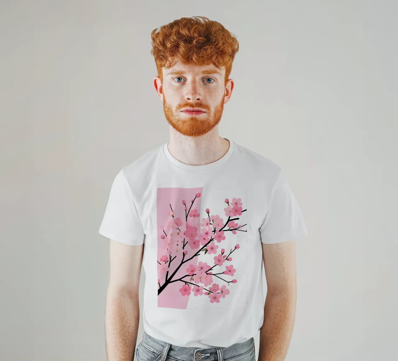 Ramo dei ciliegi in fiore t-shirt da Botanical Gallery