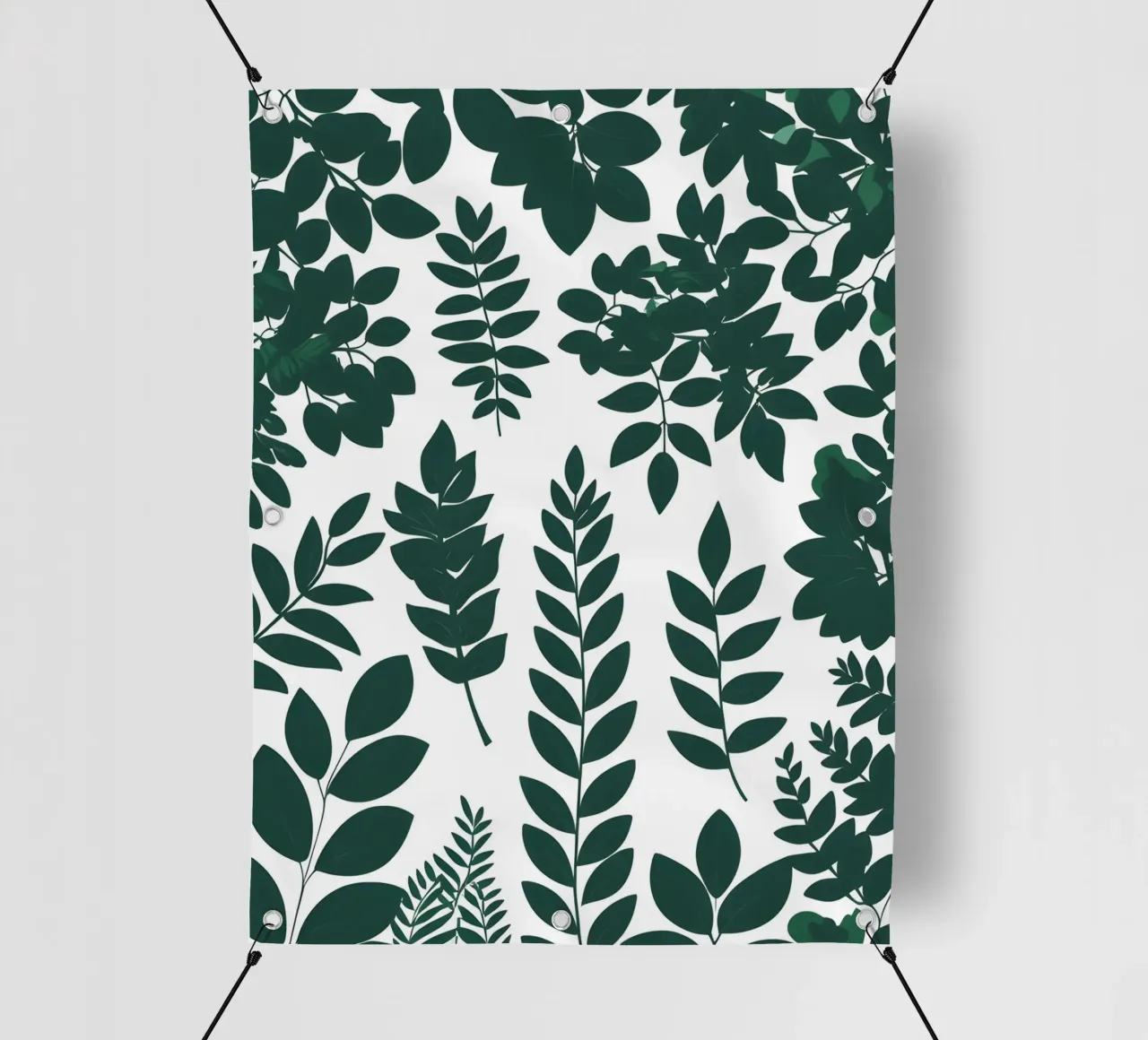 Pieno fogliame telo in pvc da Botanical Gallery