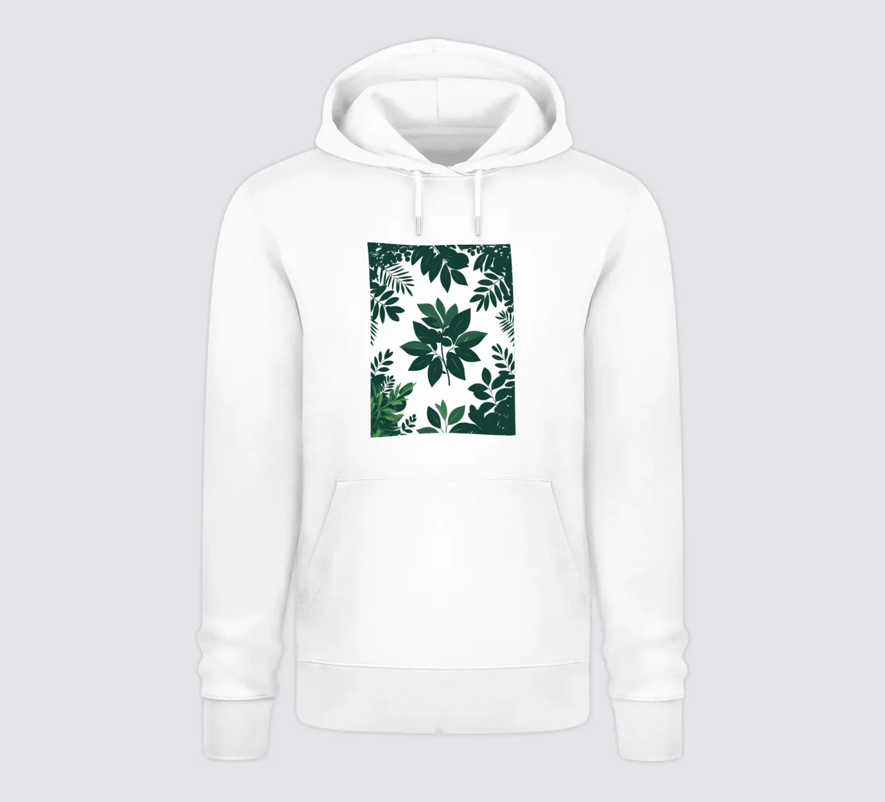 Pieno fogliame felpa con cappuccio da Botanical Gallery