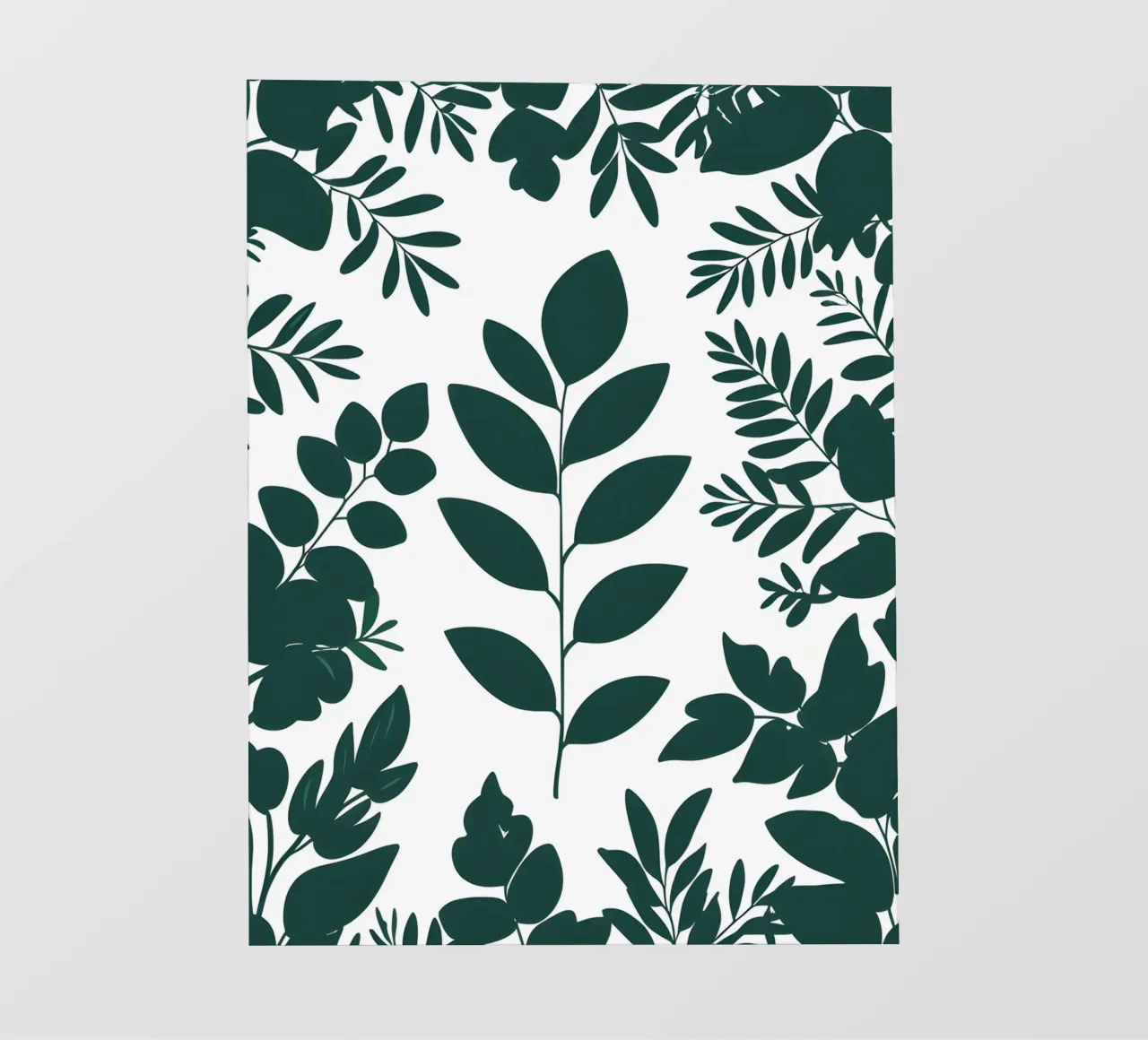 Pieno fogliame telo in pvc da Botanical Gallery