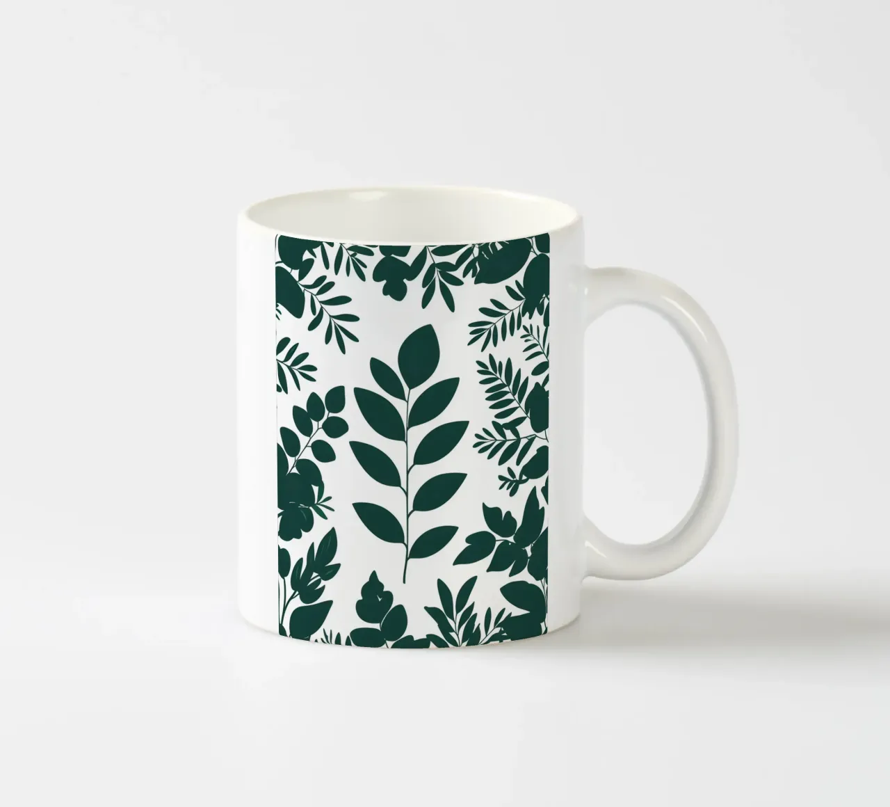 Pieno fogliame tazza in ceramica da Botanical Gallery