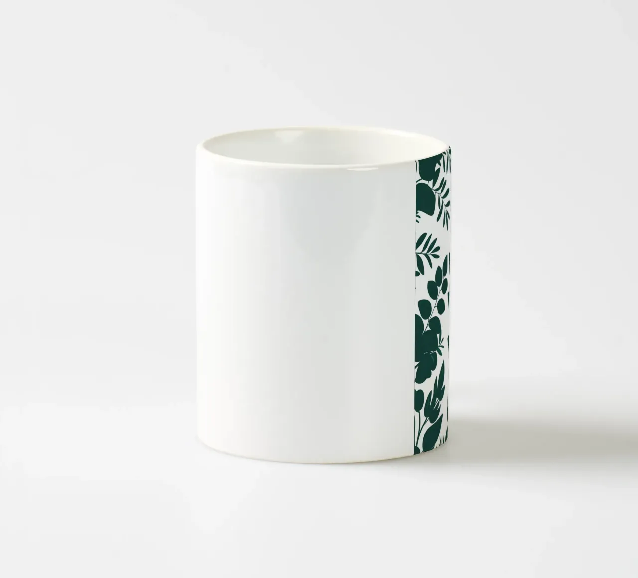 Pieno fogliame tazza in ceramica da Botanical Gallery