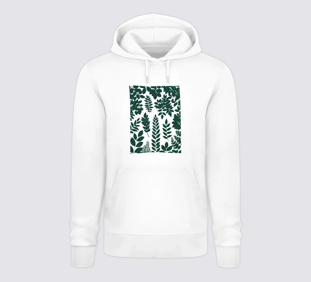 Pieno fogliame felpa con cappuccio da Botanical Gallery