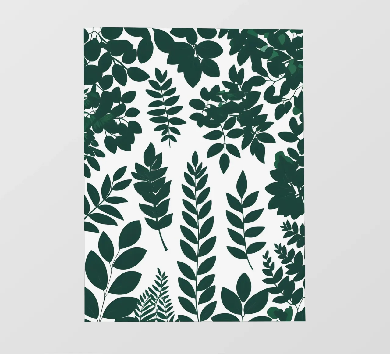 Pieno fogliame telo in pvc da Botanical Gallery