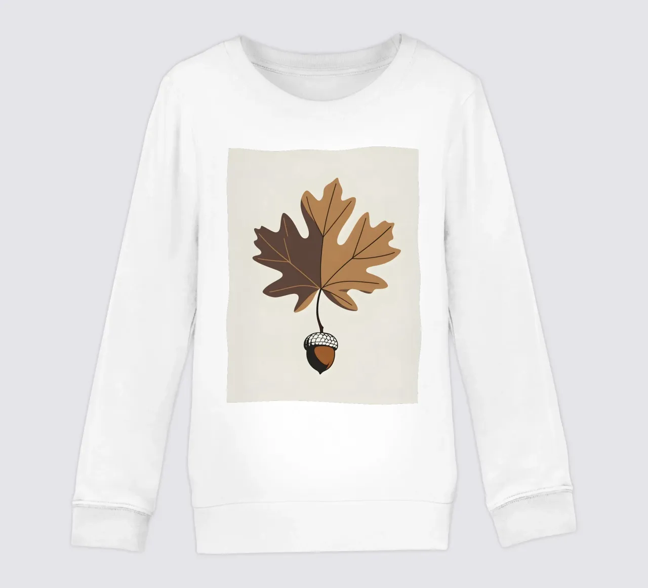 Foglia di quercia felpa bambino da Botanical Gallery