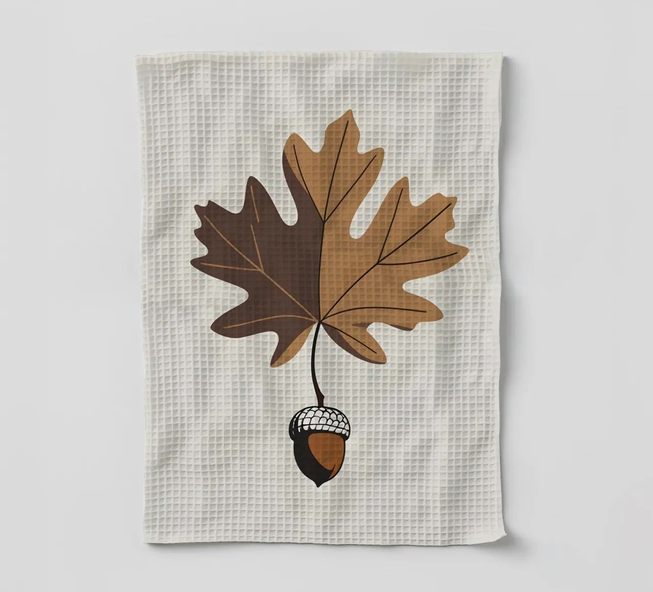 Foglia di quercia canovaccio da cucina da Botanical Gallery