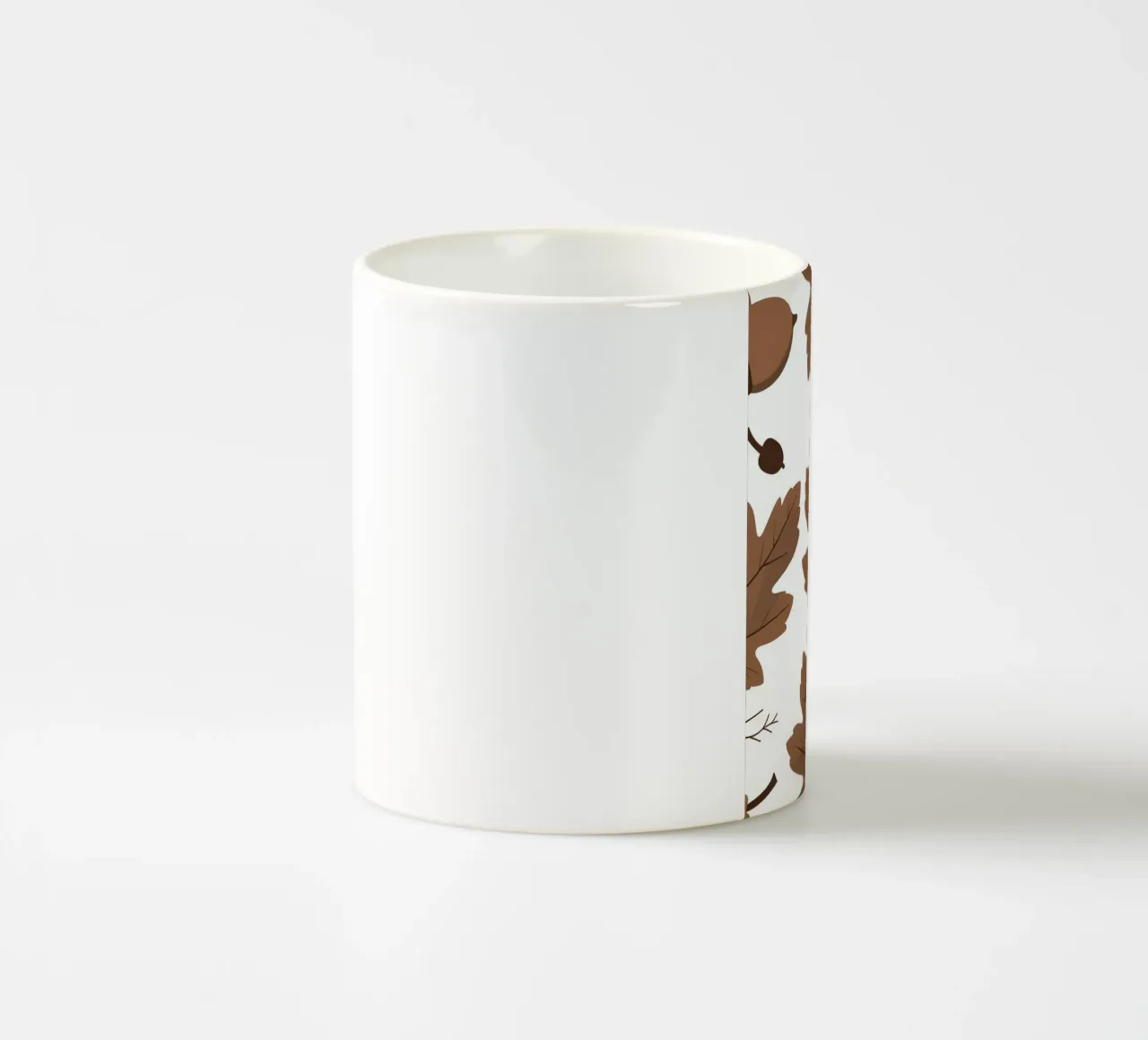Foglia di quercia tazza in ceramica da Botanical Gallery