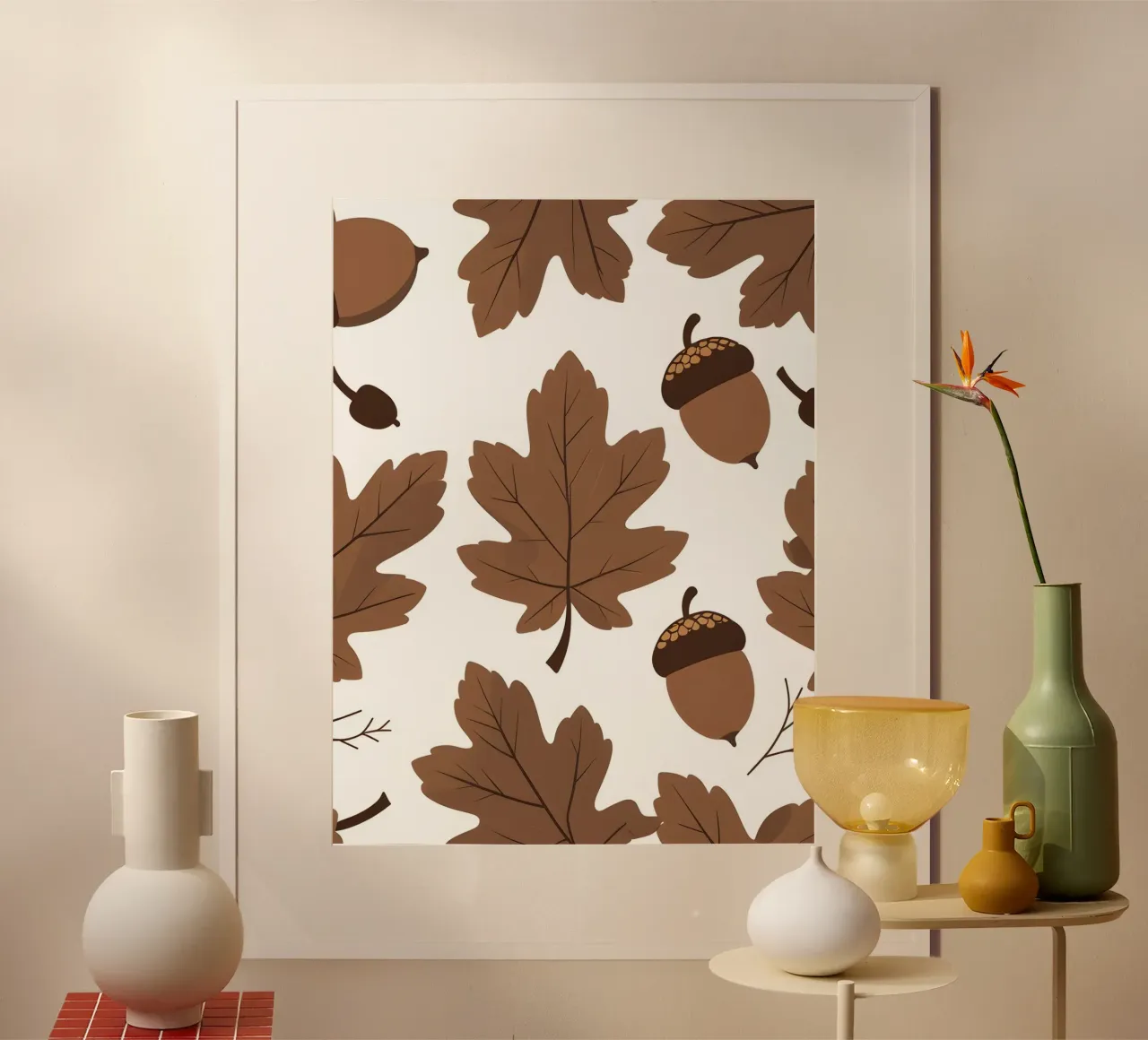 Foglia di quercia carta hahnemühle da Botanical Gallery