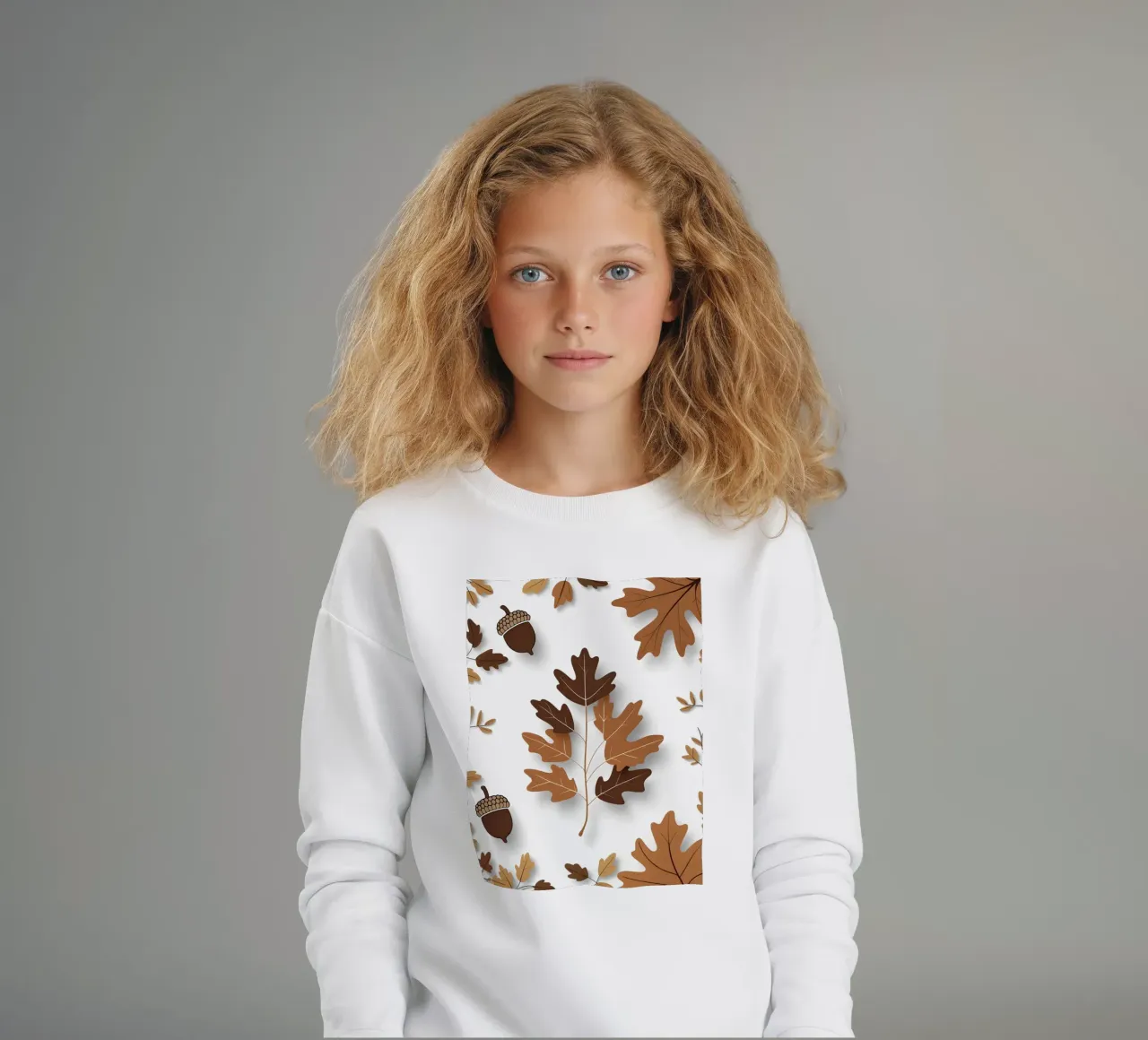Foglia di quercia felpa bambino da Botanical Gallery