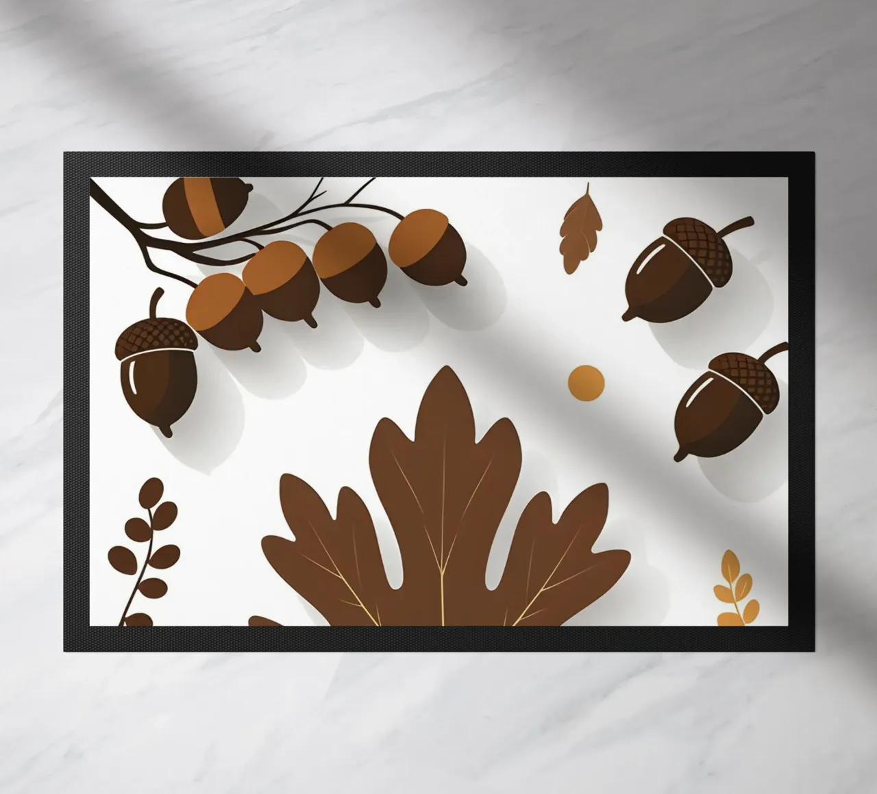 Foglia di quercia zerbino da Botanical Gallery