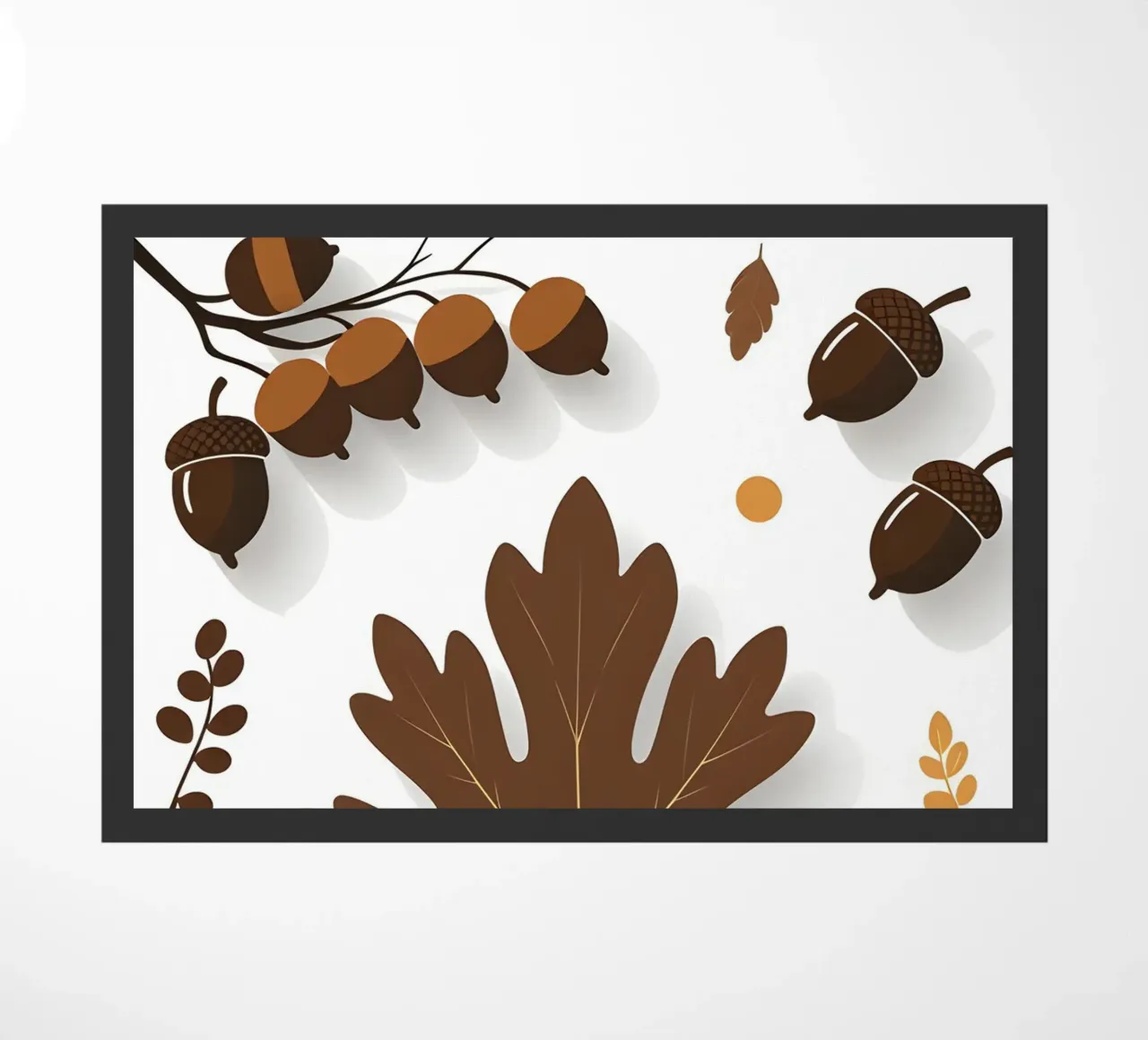 Foglia di quercia zerbino da Botanical Gallery