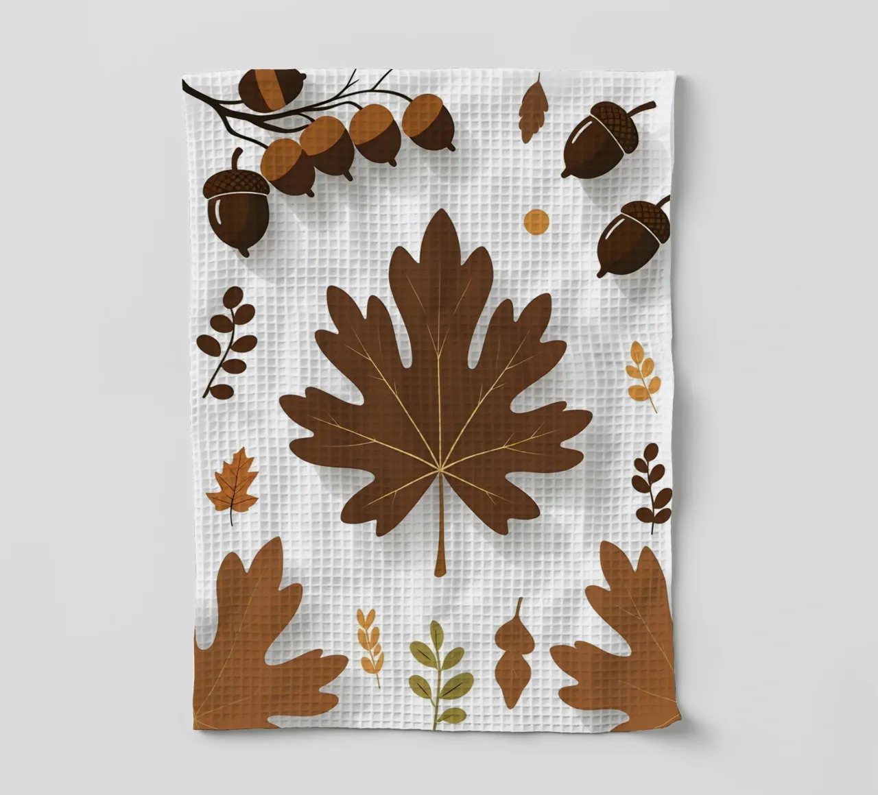 Foglia di quercia canovaccio da cucina da Botanical Gallery
