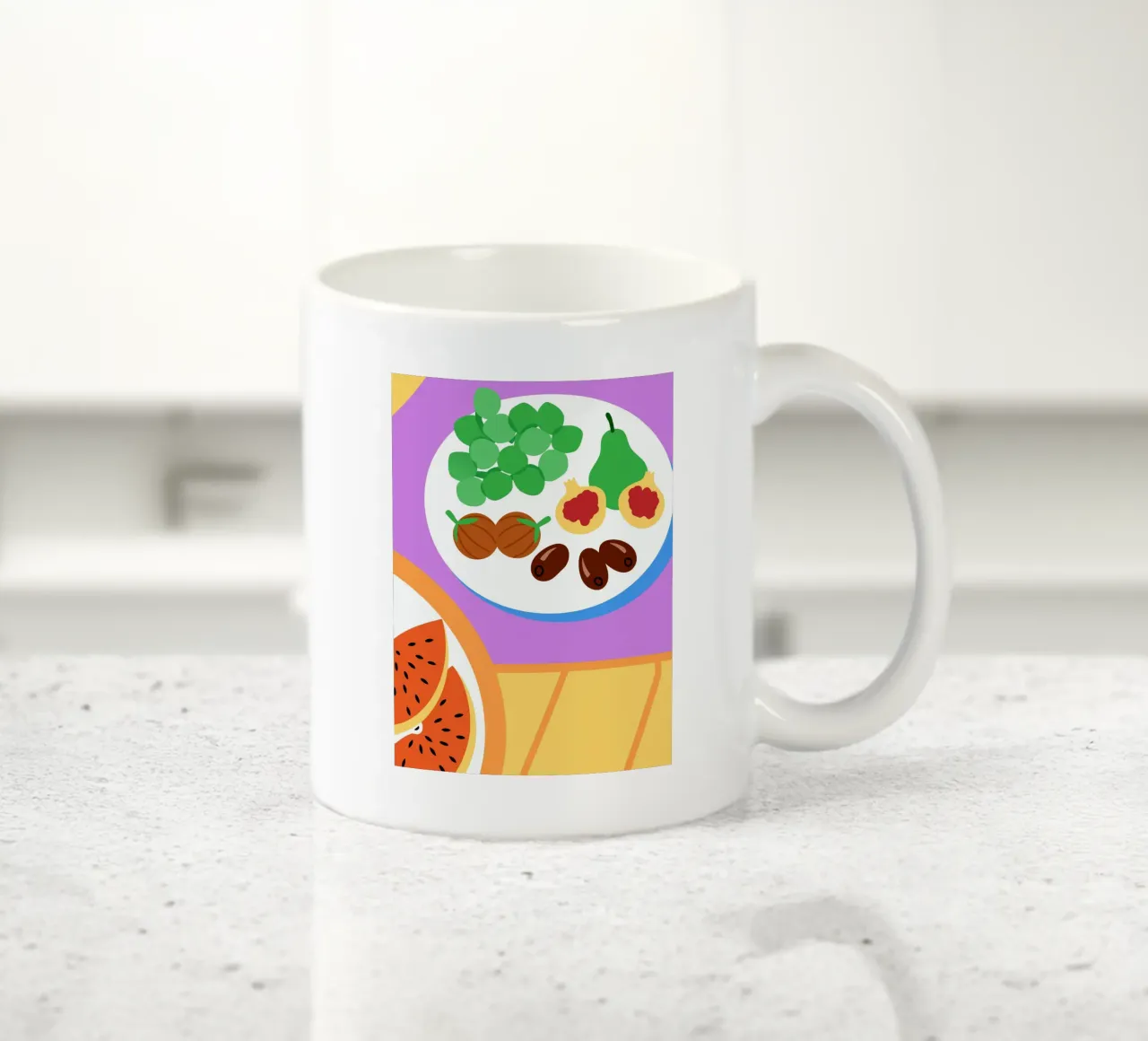 Frutta sana tazza in ceramica da OFFICIAL FRUIT & VEGETABLES