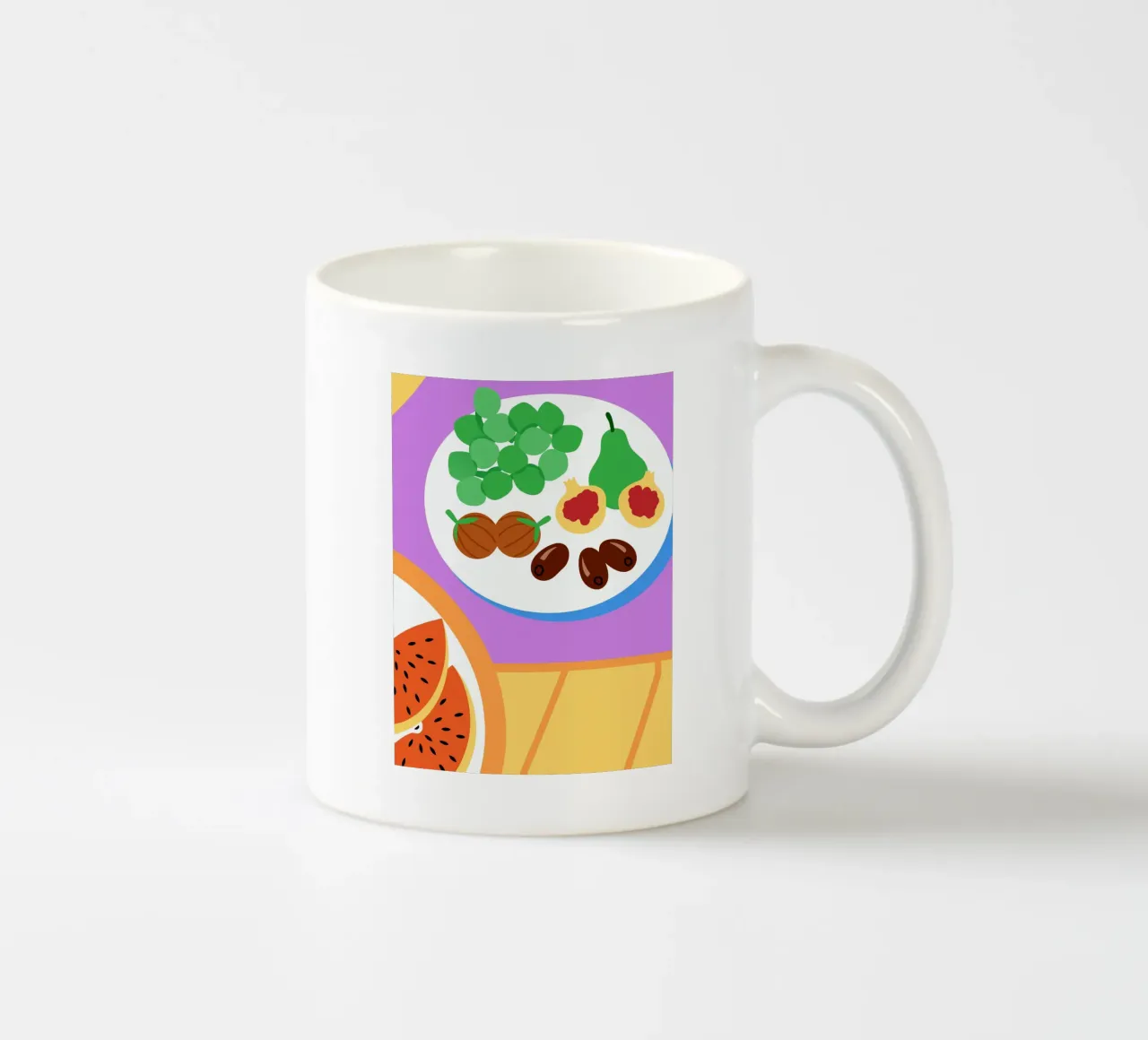 Frutta sana tazza in ceramica da OFFICIAL FRUIT & VEGETABLES