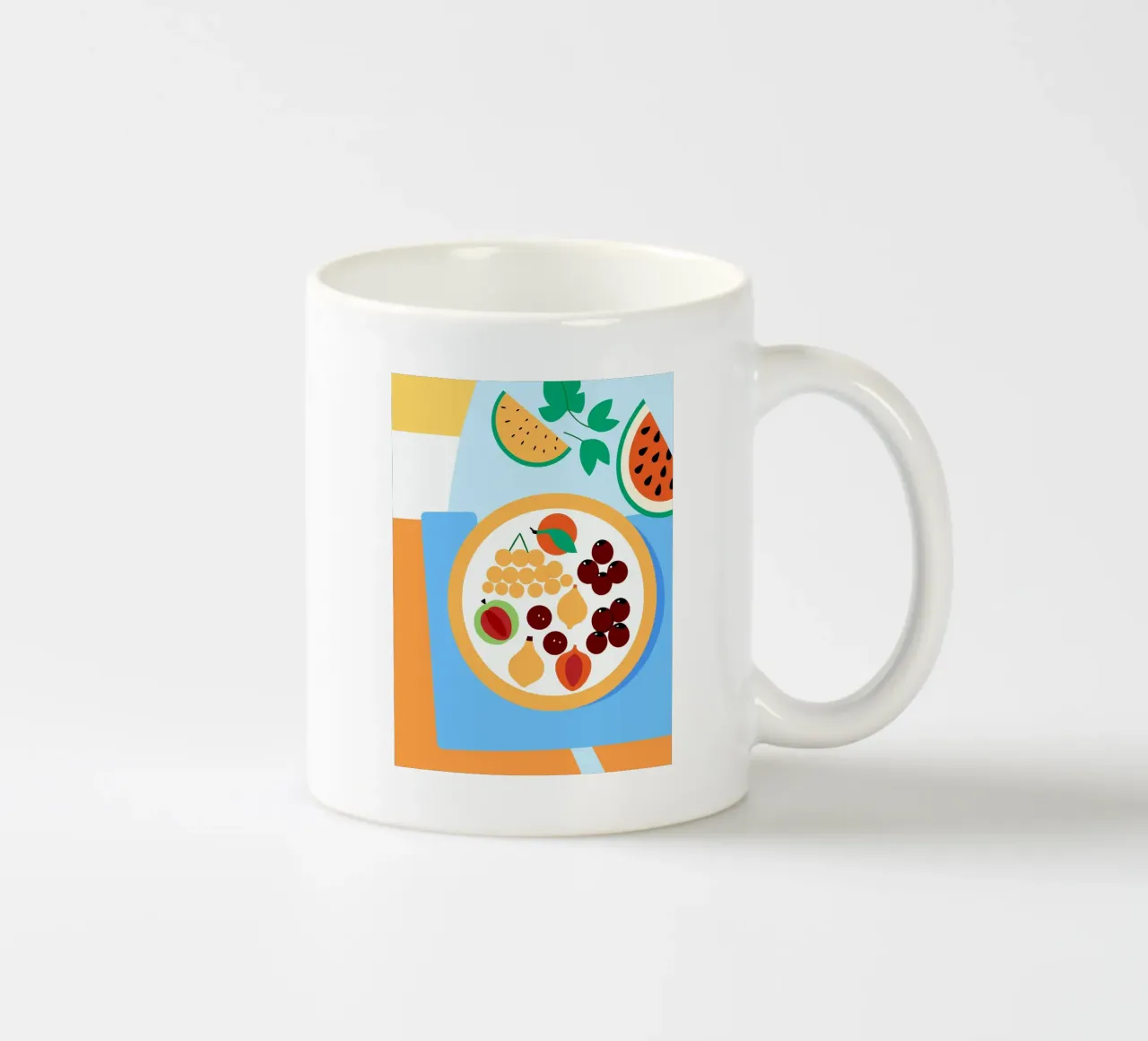 Frutta fresca tazza in ceramica da OFFICIAL FRUIT & VEGETABLES