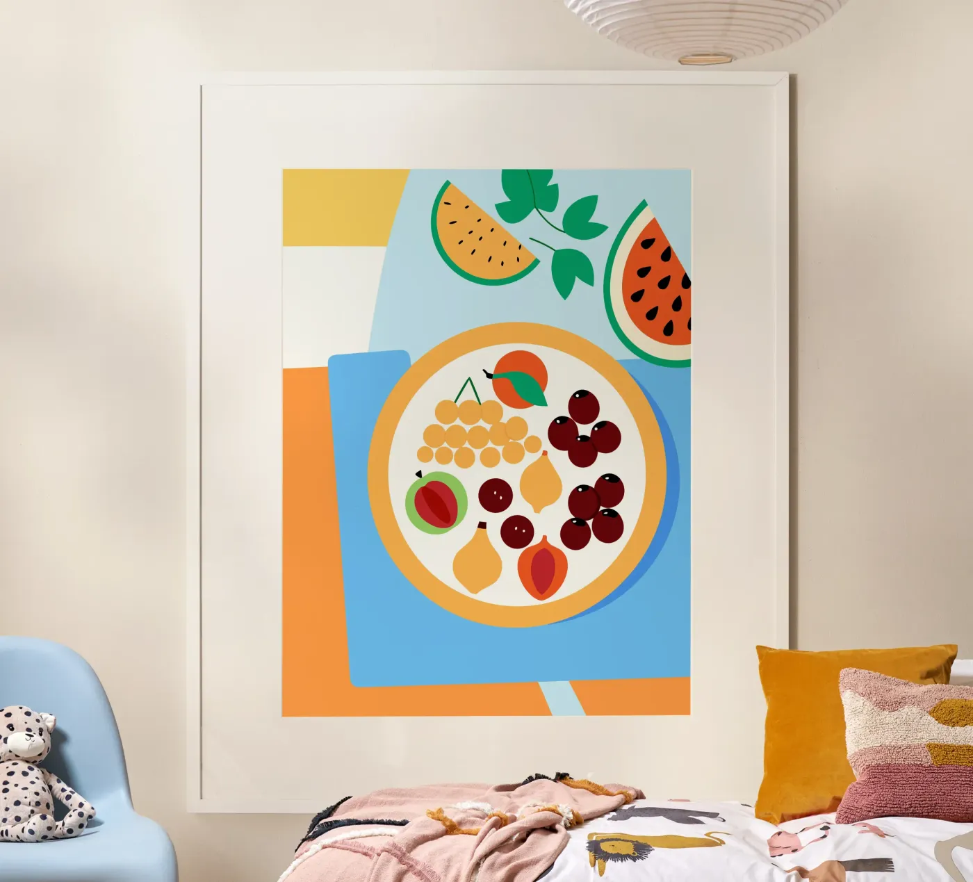 Vers fruit poster van OFFICIAL FRUIT & VEGETABLES