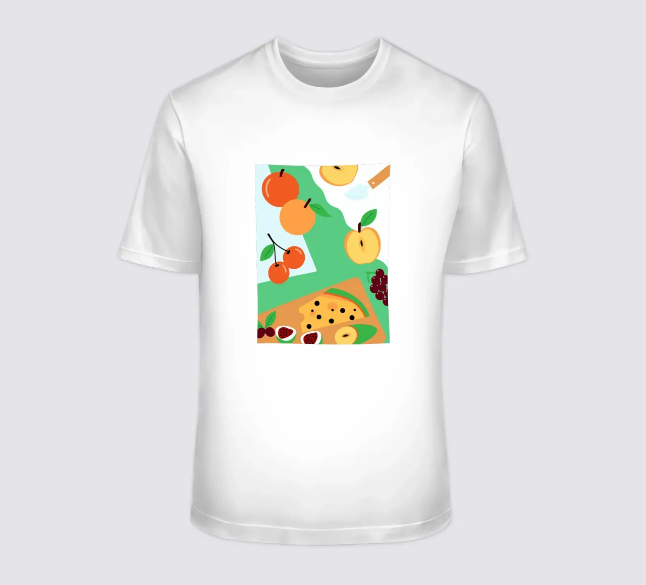 Mele, arance, ciliegie e uva t-shirt da OFFICIAL FRUIT & VEGETABLES