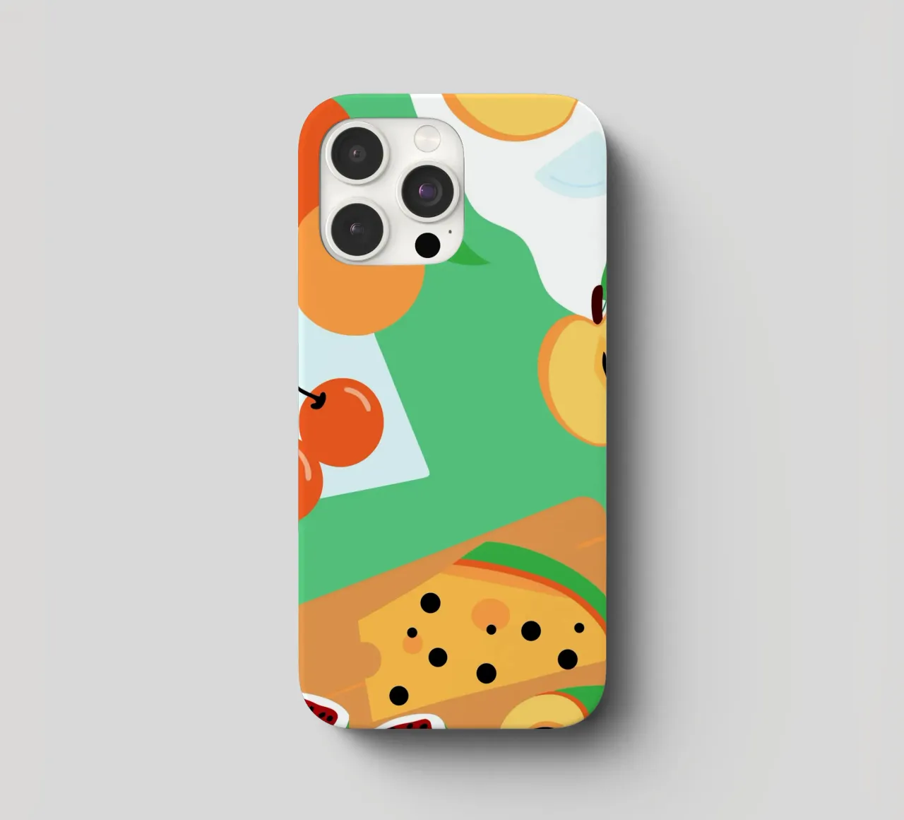 Mele, arance, ciliegie e uva cover iphone da OFFICIAL FRUIT & VEGETABLES