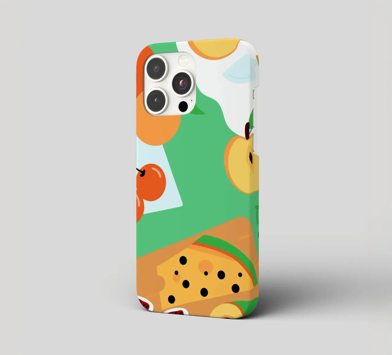 Mele, arance, ciliegie e uva cover iphone da OFFICIAL FRUIT & VEGETABLES