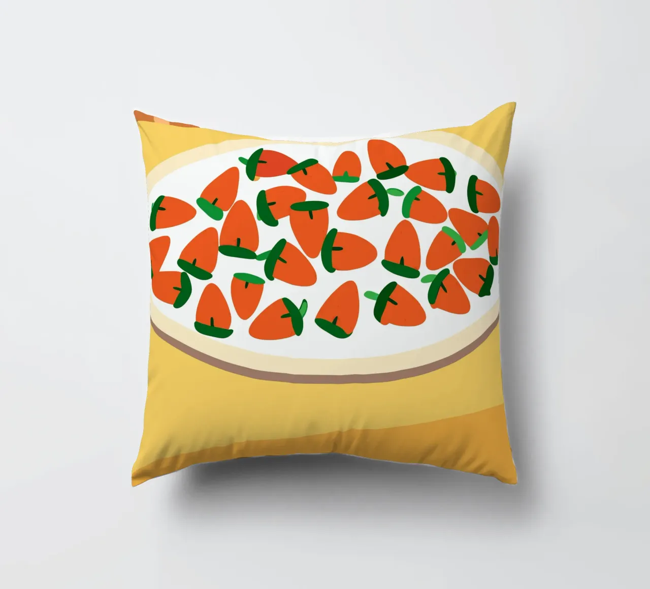 Fragole in una ciotola cuscino da OFFICIAL FRUIT & VEGETABLES